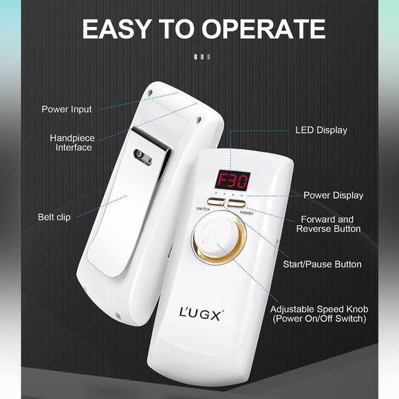 Rechargeable Nail Drill - Picture 3 of 4